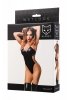 Glossy Glossy Reina,bodysuit,wetlook,black,L